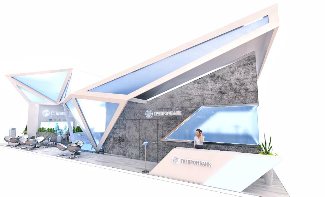 展臺楣板造型設(shè)計(jì)