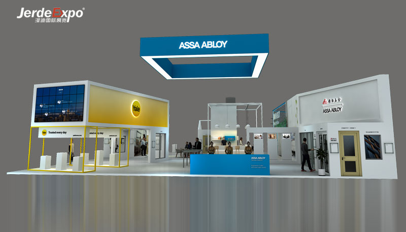 門窗展臺設計效果圖 門窗展臺設計效果圖