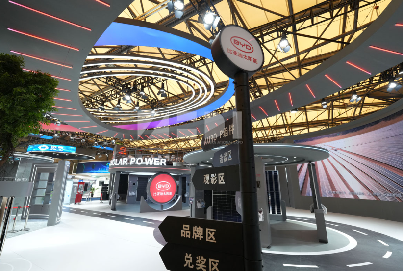 上海光伏展臺布置 上海光伏展臺布置