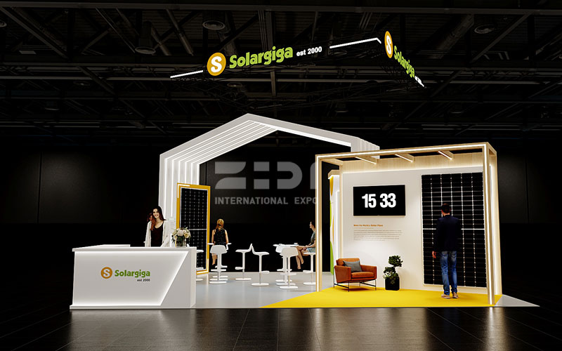 南非光伏展臺(tái)設(shè)計(jì)