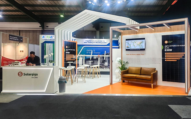 南非光伏展臺(tái)搭建